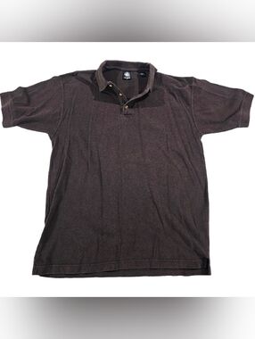 HOI Houston Overseas Import Brown Polo Shirt Size XL